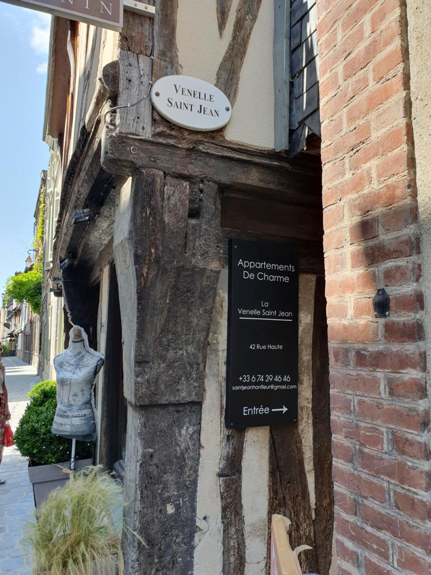 Ferienwohnung La Venelle Saint Jean Honfleur Exterior foto